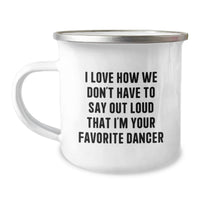 Load image into Gallery viewer, Funny Dancer Gifts from Mom for Favorite Dancer Graduation Unique Mugs for Camping Outdoor - Image 1