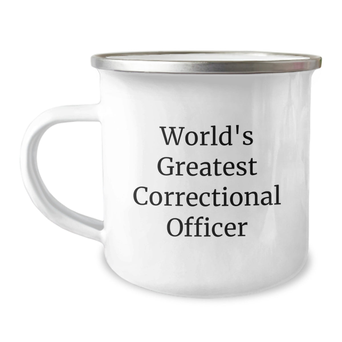 Funny Correctional Officer Gifts for Him, World's Greatest Correctional Officer Camping Mug, Unique Christmas Unique Gifts from Men, Correctional Officer Appreciation Mug - Image 1