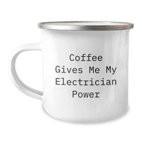Load image into Gallery viewer, Funny Electrician Gifts for Men, Electrician Coffee Mug - Gifts from Dad or a Funny Coworker for Christmas Unique Gifts - Image 1