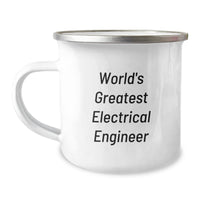Load image into Gallery viewer, Funny Electrical Engineer Gifts for Him, World&#39;s Greatest Quote on Camping Mug, Perfect Graduation Present from Friends, Coworkers or Family - Image 1
