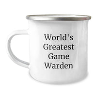 Load image into Gallery viewer, Funny Game Warden Gifts from Christmas Unique Gifts for Game Wardens - Best Camping Mug for Men - World&#39;s Greatest Game Warden Mug - Image 1
