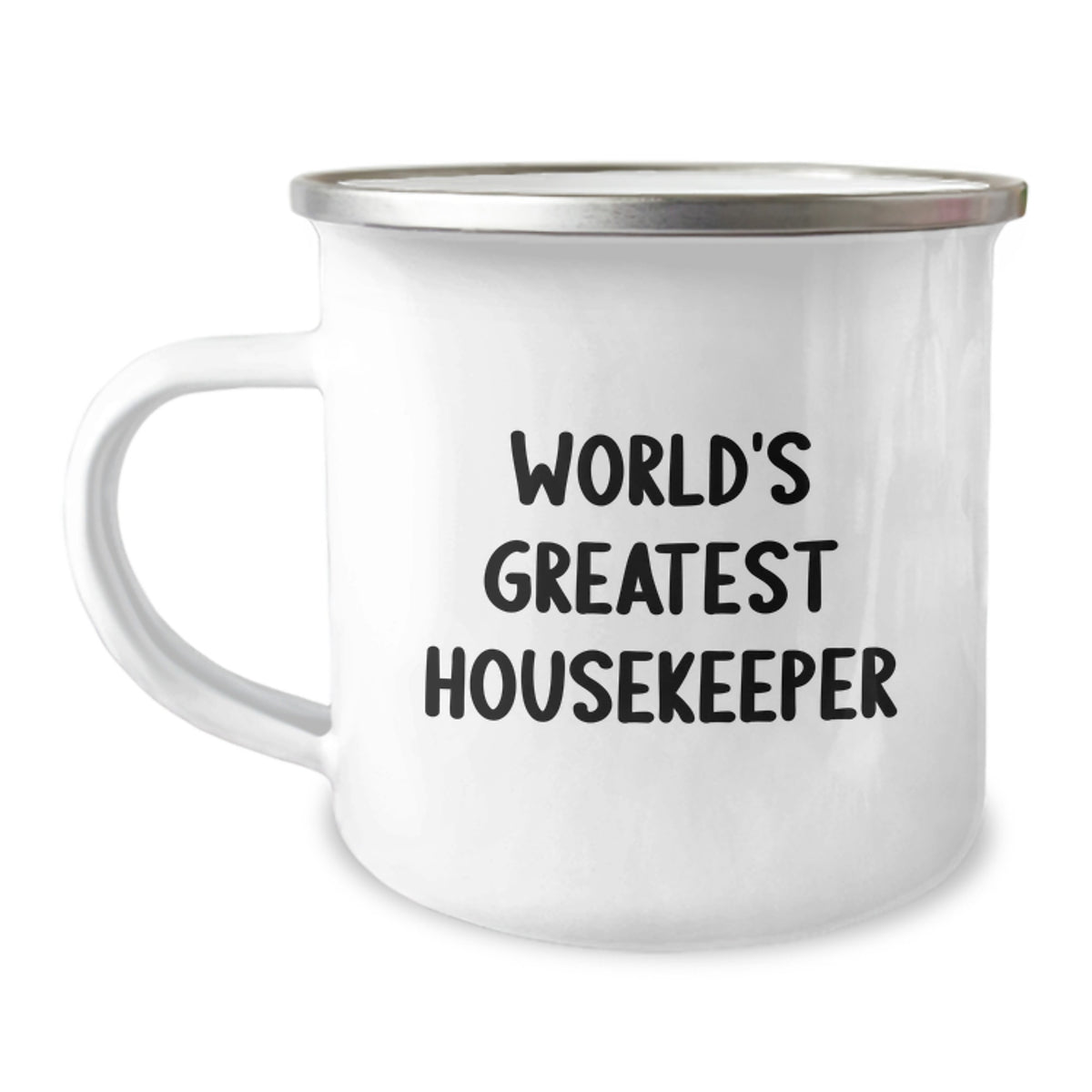 Funny Housekeeper Gifts, World's Greatest Housekeeper Quote, Christmas Unique Mugs for Housekeeper Friends and Family - Image 1