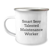 Load image into Gallery viewer, Maintenance Worker Fun Mugs for Smart Sexy Talented Maintenance Worker Graduation Unique Gifts from Family to Maintenance Worker - Image 1