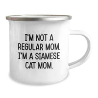 Load image into Gallery viewer, Funny Siamese Cat Mom Gifts for Birthday - Camping Mug from Friends, Coworkers, Family - Image 2
