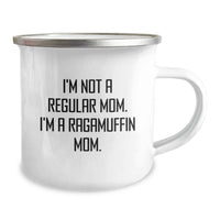 Load image into Gallery viewer, Ragamuffin Cat Camping Mug for Mom, Funny Gifts from Women to Friends on Christmas - Image 2