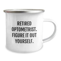 Load image into Gallery viewer, Gifts from Friends and Family to Optometrist Men - Funny Camping Mug for Christmas Unique Gifts - Image 2