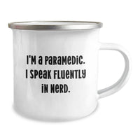 Load image into Gallery viewer, Rescue Worker Gifts for Birthday - Funny Camping Mug I&#39;m A Rescue Worker. I Speak Fluently In genius. Gifts from Friends to Rescue Worker Men - Image 2
