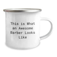 Load image into Gallery viewer, Funny Barber Gifts for Men, This Is What An Awesome Barber Looks Like, Birthday Unique Gifts from Friends - Image 2