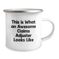 Load image into Gallery viewer, Funny Claims Adjuster Gifts from Friends - This Is What an Awesome Claims Adjuster Looks Like - Camping Mug for Graduation Unique Gifts - Image 2