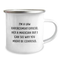 Load image into Gallery viewer, Funny Law Enforcement Officer Gifts from Men to Family Members - I'm A Magician Sort Of - Law Enforcement Officer Christmas Unique Gifts for Men - Image 2