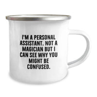 Load image into Gallery viewer, Funny Personal Assistant Camping Mug Gifts for Graduation Unique from Family - Image 2
