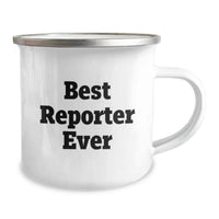 Load image into Gallery viewer, Funny Reporter Gifts for Men - Best Reporter Ever Camping Mug, Unique Christmas Unique Gifts from Friends and Family - Image 2