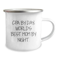 Load image into Gallery viewer, CPA Gifts from Mom, Funny Camping Mugs for CPAs, Christmas Unique Presents for Her - Image 2