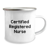 Load image into Gallery viewer, Funny Gifts from Men to Certified Registered Nurse Graduation Unique Mugs for Registered Nurse, &#39;You&#39;re a-maze-ing&#39; Camping Mug, 12 oz Stainless Steel with Enamel Finish - Image 2
