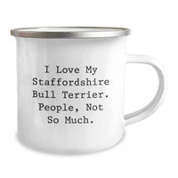Load image into Gallery viewer, Staffordshire Bull Terrier Dog Lover Gifts from Friends for Unique Birthday Mugs - Image 2