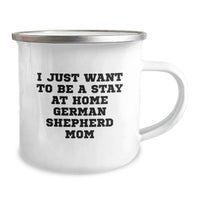 Load image into Gallery viewer, German Shepherd Dog Mom Camping Mug Gift for Friends Family Christmas - Image 2