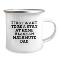 Load image into Gallery viewer, Funny Alaskan Malamute Dog Dad Gifts from Men to Friends, Unique Christmas Unique Gifts for Alaskan Malamute Dog Lovers, Camping Mug - Image 2