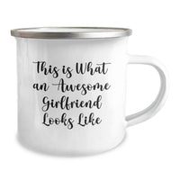 Load image into Gallery viewer, Funny Camping Mug for Sweetheart, This Is What Awesome Sweetheart Looks Like Birthday Unique Gifts from Men to Sweetheart - Image 2