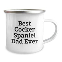 Load image into Gallery viewer, Funny Cocker Spaniel Dog Gifts for Dad - Birthday Unique Mugs, Camping Mugs for Men, Best Dad Ever Quote - Image 2
