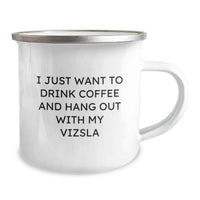 Load image into Gallery viewer, Funny Vizsla Dog Gifts from Friends Gifts for Vizsla Dog Lovers, Camping Mug for Birthday Unique Gifts - Image 2