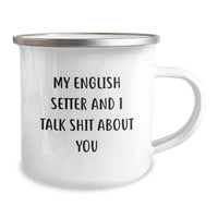 Load image into Gallery viewer, English Setter Dog Funny Mugs for Men - Christmas Unique Gifts from Friends to Family - Image 2
