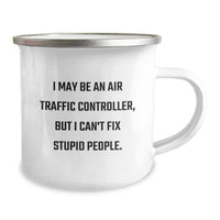 Load image into Gallery viewer, Funny Air Traffic Controller Gifts from Men to Air Traffic Controller Friends - Camping Mug for Graduation Unique Gifts - Image 2
