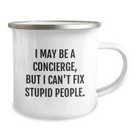 Load image into Gallery viewer, Funny Concierge Camping Mug Gifts from Friends for Concierge Enthusiasts, Christmas Unique Funny Mugs, Camping Gifts for Men - Image 2
