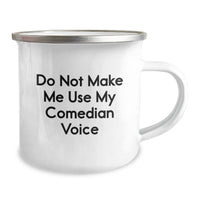 Load image into Gallery viewer, Funny Comedian Gifts for Men Comedian Christmas Unique Presents from Friends to Comedian Camping Mug Stainless Steel - Image 2
