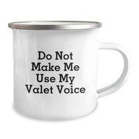 Load image into Gallery viewer, Funny Valet Gifts from Men for Valet Friends and Family - Christmas Unique Valet Camping Mug - Image 2
