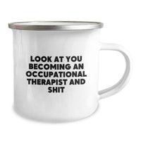 Load image into Gallery viewer, Funny Occupational Therapist Gifts for Occupational Therapists, Gifts from Friends and Family, Look At You Becoming An Occupational Therapist - Christmas Unique Mug - Image 2
