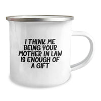 Load image into Gallery viewer, Funny Mom-in-law Gifts, Unique Camping Mug for Mom-in-law, Gifts from Family, Christmas Unique Presents - Image 2
