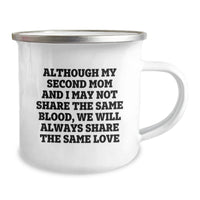 Load image into Gallery viewer, Second Mom Camping Mug - Funny Quotes Gifts for Second Mom, Christmas Unique Gifts from Family, Second Mom Love Gifts for Women - Image 2
