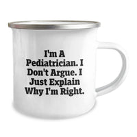 Load image into Gallery viewer, Pediatrician Christmas Unique Gifts from Friends to Family Camping Mugs Funny Quote - Image 2
