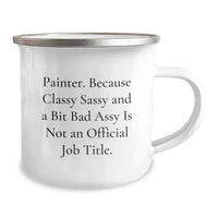 Load image into Gallery viewer, Funny Painter Gifts for Men and Women - Camping Mug, Christmas Unique Presents from Friends, Perfect for Painter Enthusiasts - Image 2
