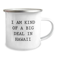 Load image into Gallery viewer, Funny Hawaii Camping Mug Gifts for Men from Hawaii, Unique Christmas Unique Gifts, Camping Mug for Friends and Family - Image 2
