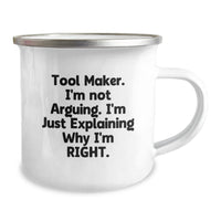 Load image into Gallery viewer, Funny Camping Mug Gifts from Tool Makers - Tool Maker Enthusiasts Gifts for Men - Image 2
