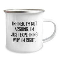 Load image into Gallery viewer, Funny Trainer Gifts from Men to Friends, Inspirational Camping Mug, Christmas Unique Gifts - Image 2
