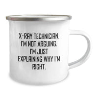 Load image into Gallery viewer, Funny X-Ray Technician Gifts from Friends, Unique Birthday Unique Gifts for X-Ray Technician, Camping Mug with X-Ray Technician Humor - Image 2