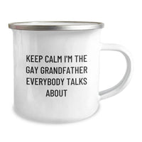 Load image into Gallery viewer, Funny Gay Grandfather Christmas Camping Mug for Him, Gifts for Grandfather from Men, Unique Grandfather Gifts - Image 2
