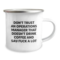 Load image into Gallery viewer, Funny Operations Manager Gifts for Men and Women - &#39;Don&#39;t Trust...Mug for Christmas Unique Presents - Image 2
