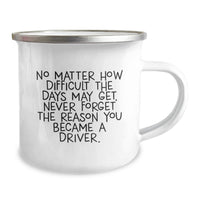 Load image into Gallery viewer, Funny Driver Gifts for Men - Valentine's Unique Gifts from Friends to Driver Lover - Camping Mug for Driver Enthusiasts - Image 2