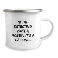 Load image into Gallery viewer, Metal Detecting Love, Funny Birthday Unique Gifts for Metal Detecting Friends from Family, Camping Mug - Image 2