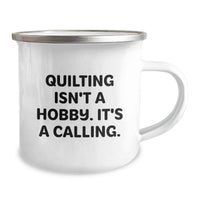 Load image into Gallery viewer, Quilting Gifts for Her, Funny Camping Mug for Birthday Unique Gifts from Friends, Men and Women - Image 2
