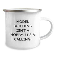 Load image into Gallery viewer, Funny Model Building Camping Mug Gifts from Friends for Dad - Image 2