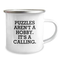 Load image into Gallery viewer, Funny Puzzle Lovers Gifts from Men for Women on Mother's Day Camping Mug - Image 2