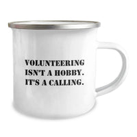 Load image into Gallery viewer, Gifts from Friends for Volunteering Enthusiasts - Funny Camping Mug - Valentine's Unique Gifts - Image 2