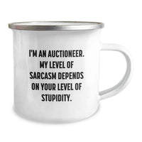 Load image into Gallery viewer, Auctioneer Gifts, Funny Quote, Valentine's Unique Gifts, Gifts from Men to Auctioneer Friends - Image 2