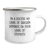 Load image into Gallery viewer, Funny Doctor Gifts from Friends and Family for Christmas Unique Camping Mug - Image 2