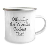 Load image into Gallery viewer, Funny Chef Gifts for Mom, World's Coolest Chef Camping Mug, Unique Mother's Day Unique Gifts from Men - Image 2