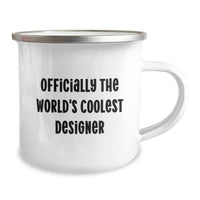 Load image into Gallery viewer, Gifts from Men for Designer, Mother's Day Unique Gifts - Officially The World's Coolest Designer Camping Mug - Image 2